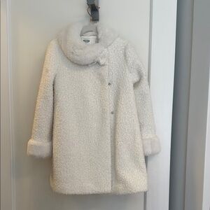 Elegant White Kids Coat